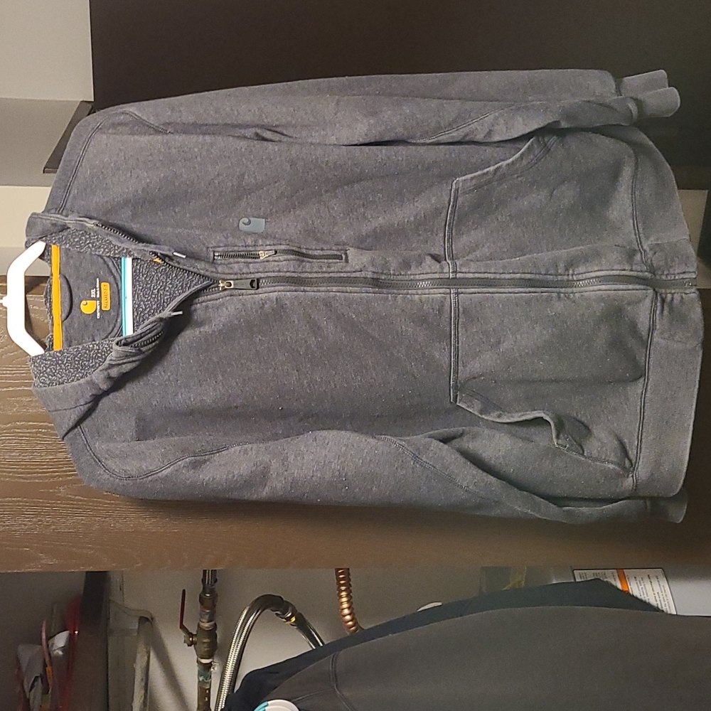 Carhartt medium weight zip up hoodie